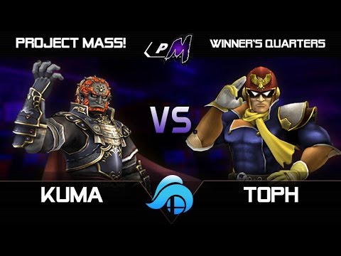 Project MASS Winners Quarters - Kuma (Ganondorf) vs. Toph (Falcon)