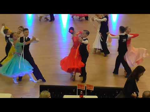 006 Maxim Tsepelev - Anna Skalková /MČR STT 2018/ Třinec/ Junior I./ 1.kolo/ Tango