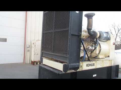 470 kw Kohler / Detroit Diesel Generator SN 603962 Video 3 - Abraham Generator Sales Co.