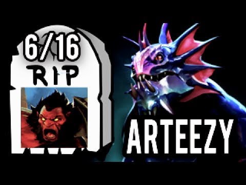 RIP AXE! Arteezy Slardar Solo Counter Pick with Desolator Total Armor Reduction Meta 9k MMR Dota 2