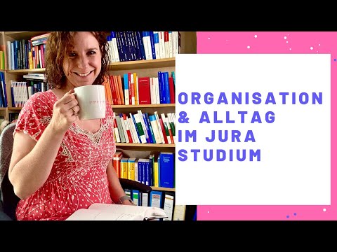 ORGANISATION & ZEITMANAGEMENT IM JURASTUDIUM | SO PLANE ICH MEIN SEMESTER