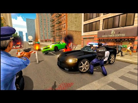 Police Bike City Gangster Chase _ Android GamePlay #5
