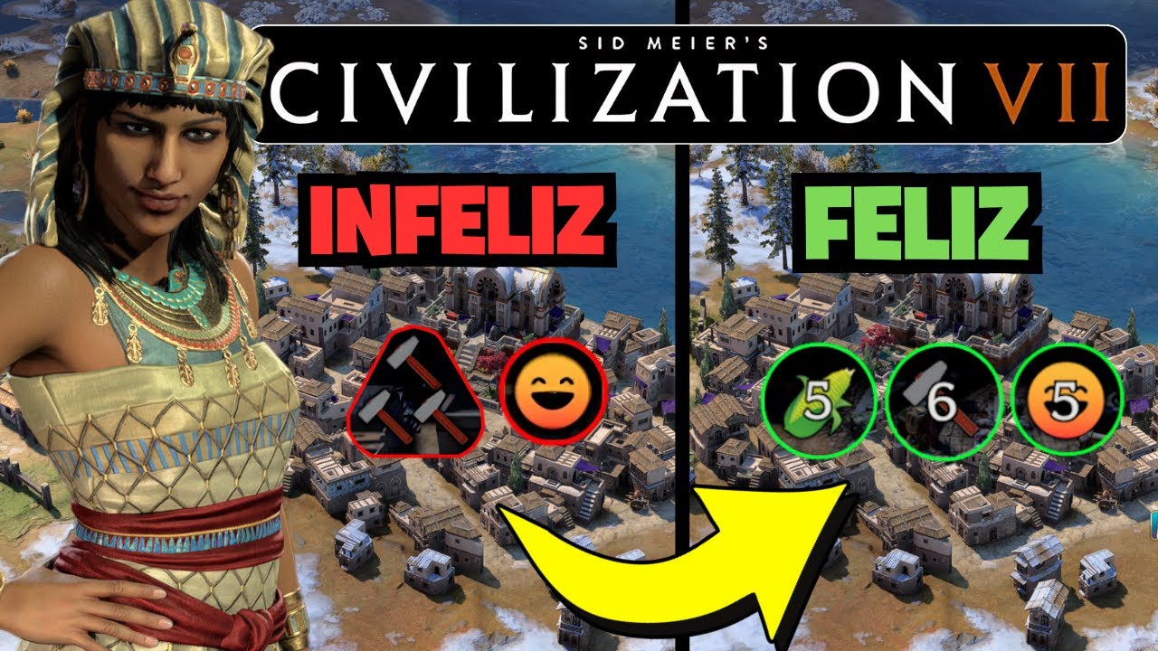 FELICIDADE é uma ARMA SECRETA em Civilization 7 (é melhor do que você pensa)
