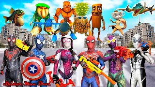 Trallalero Trallallà Giant vs Spider Man (Funny ACTION)||Spider-Man: Into The Spider-Verse (2025)#43