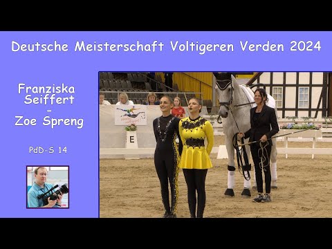 Franziska Seiffert - Zoe Spreng - Doppel 14 - DMV Verden 2024