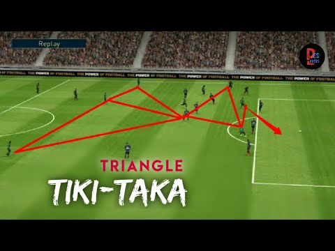 Why Tikitaka passing is the best Game plan __Pes 21 Mobile