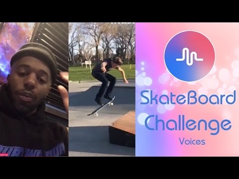 SkateBoard Challenge Musically
