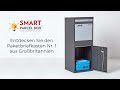Großer Paketbriefkasten Weiß