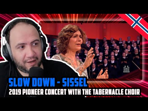 🇳🇴 Slow Down - Sissel (2019 Pioneer Concert with The Tabernacle Choir)  TEACHER PAUL REACTS NORGE