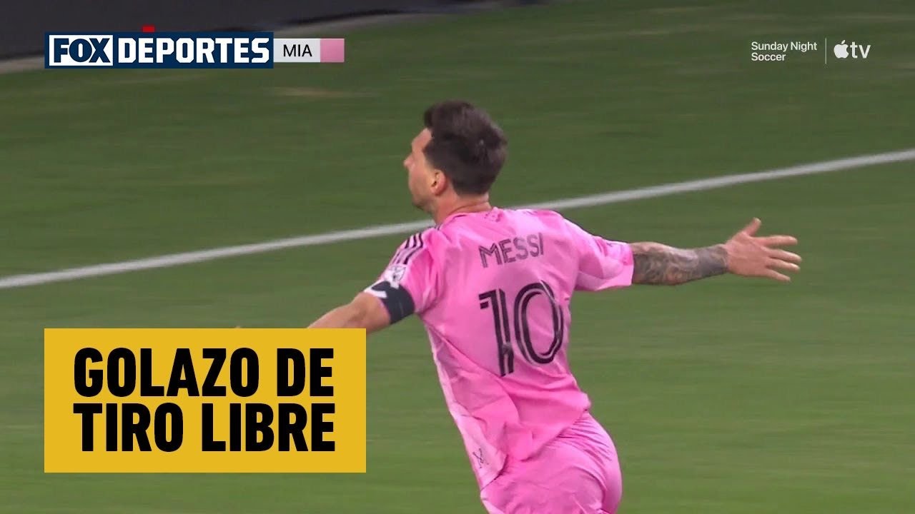 🤩 GOLAZO DE TIRO LIBRE Lionel Messi | Orlando City 2-4 Inter Miami | MLS 2026