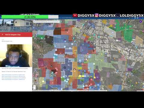 LA Gang Map: Where to go and not go (Briefly Explained)
