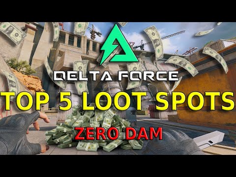 TOP 5 SOLO LOOT Locations on Zero Dam for MAXIMUM Cash!