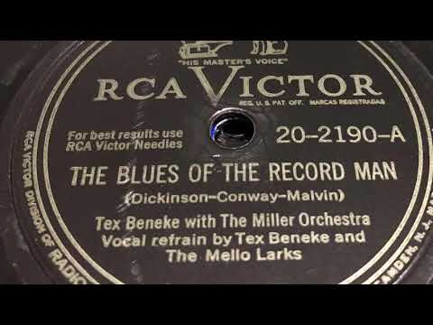 The Blues Of The Record Man - Tex Beneke with Glenn Miller Orchestra 1947