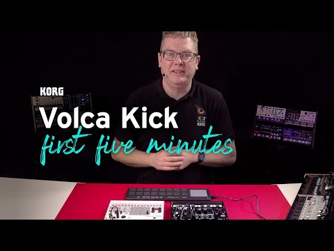 Get started with the Volca Kick - your first five minutes