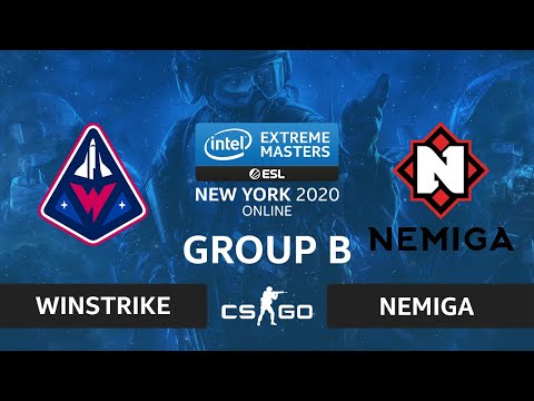 CS:GO - Nemiga vs Winstrike [Vertigo] Map 1 - IEM New York 2020 - Group B - CIS