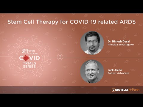 Stem Cell Therapy for COVID-19 related ARDS (Acute Respiratory Distress Syndrome)