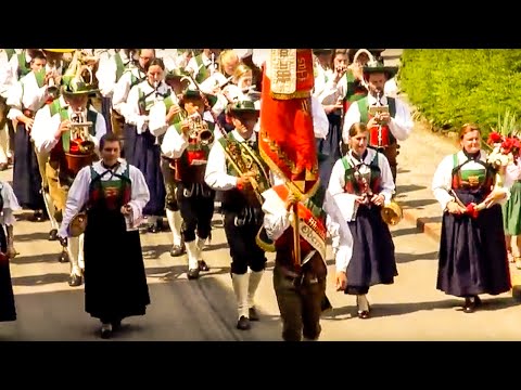 60 Jahre Musikkapelle Oberrasen 2013 - Festumzug