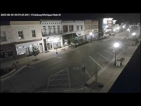 Vicksburg Main Street Webcam in MI live webcam