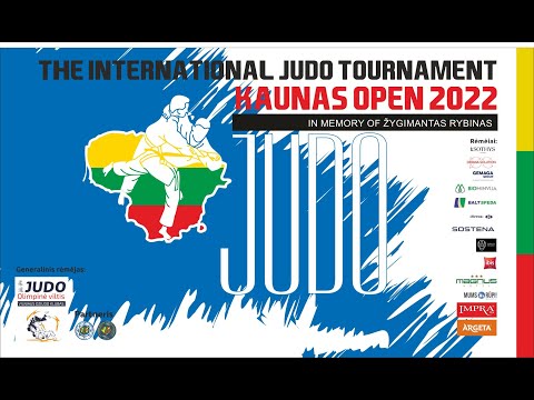 International Judo Tournament. Kaunas Open 2022 (2 Tatami)