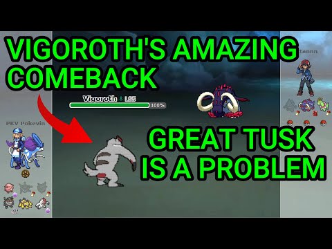 The Vigoroth Comeback! (Pokemon Showdown Random Battles) (High Ladder)