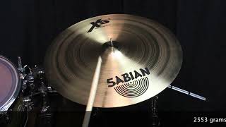Video thumbnail for Sabian 20" Xs20 Medium Ride - 2553g by The Drum Shop - Portland, Maine