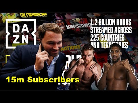 DAZN announce 15m paying subscribers with $2.3b revenue!!