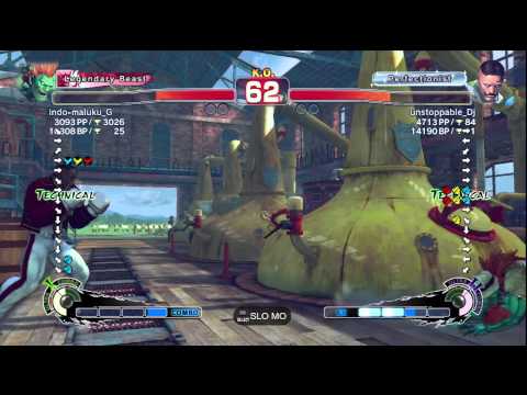 indo-maluku_G [Blanka] vs. unstoppable_Dj [Dudley] | SSF4 Arcade Edition