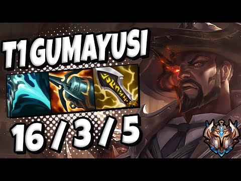 T1 Gumayusi Lucian vs Ashe [ ADC ] Lol Korea Challenger ✅