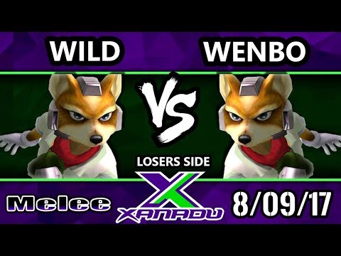 S@X 214 - Wild (Fox) Vs. Wenbo (Fox) - Smash Melee Losers Side - SSBM