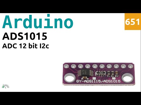 How to Use an ADS1015 with Arduino - Video 651