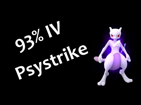 POKÉMON GO - 93% IV Shadow Mewtwo Finally Gets Psystrike