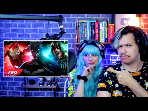 Reagimos ao Rap do Homem de Ferro, Batman e Arqueiro Verde - SEM PODERES | 7 Minutoz