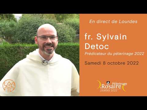 Frère Sylvain Detoc commente sa prédication de la messe du samedi 8 octobre 2022 au Rosaire