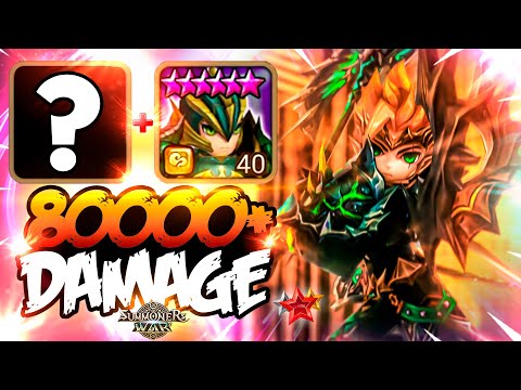 Vampire LEO ONE SHOTS Enemies with 80000+ DMG in Summoners War