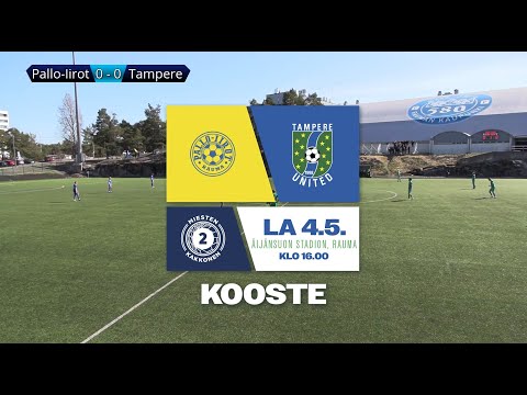 KOOSTE: Pallo-Iirot – TamU / Kakkonen / 4.5.2024 / Äijänsuon Stadion