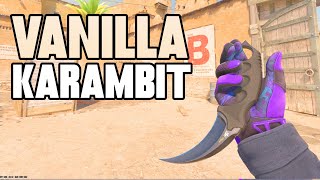 ★ CS2 Vanilla Karambit (FACTORY NEW) | CS2 Knife Gameplay