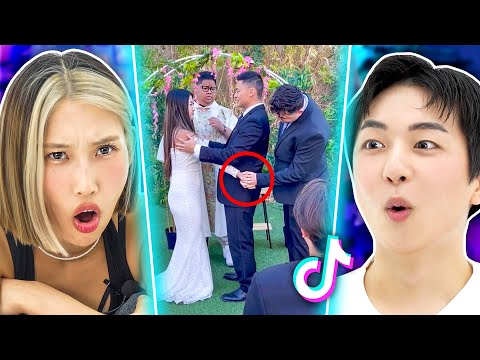 Koreans React To TikTok People Who Got Caught Cheating!😱 | PEACH KOREA