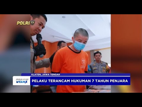 POLRES KLATEN AMANKAN PENGURAS ATM