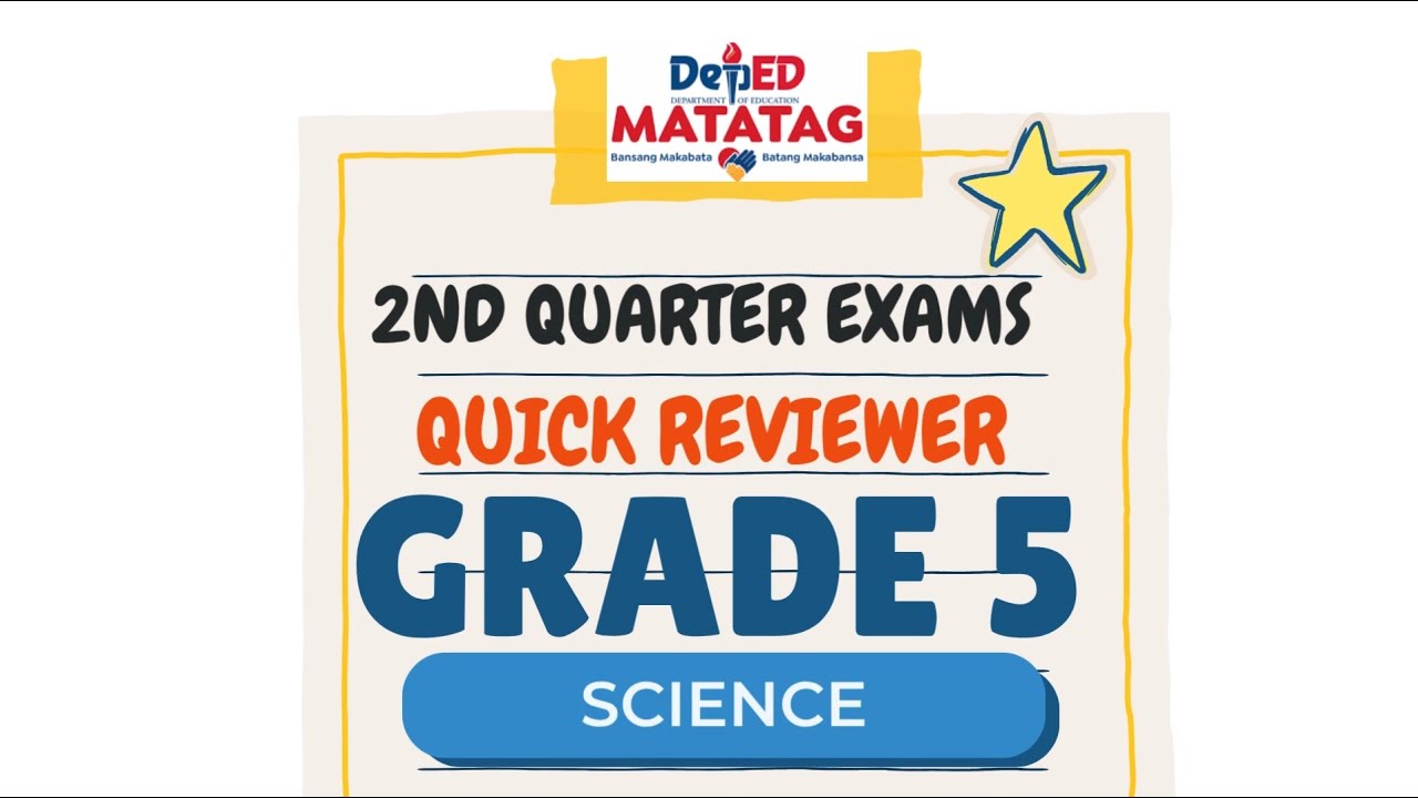DepEd Grade 5 Science 5 2nd Periodical Test Reviewer | Teachers FREE
