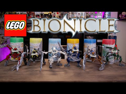 LEGO BIONICLE Vahki of 2004 Review Remastered