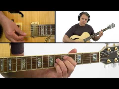 Jazz Standards Guitar Lesson #2 - Chord Studies - Brad Carlton