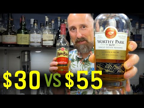 Worthy Park Rum vs Rum Bar. Its DOUBLE the Price, but should you buy it?!