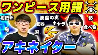 【 ワンピース 】激ムズ！？ワンピ用語全てのジャンルでアキネイターバトルやった結果！ONE PIECE