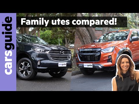 Isuzu D-Max vs Mazda BT-50 dual cab ute comparison: Which is the best 4x4 pickup for your family?
