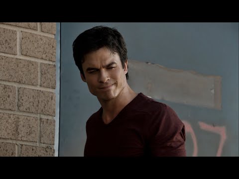 TVD 5x6 - Damon doesn't believe the doppelgänger prophecy | HD