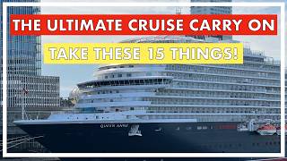 15 Things You Must Pack in Your Cruise CARRY ON Bag