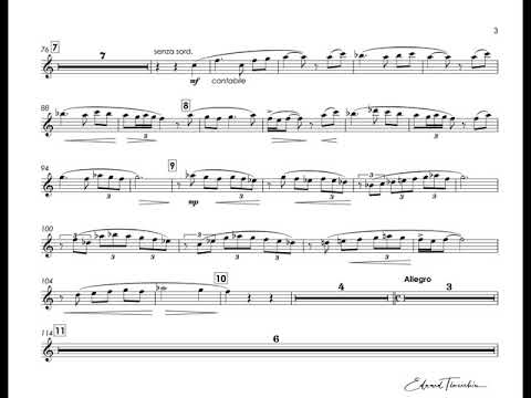 A. Arutiunian - Rhapsody for Trumpet  - Jouko Harjanne trumpet Bb