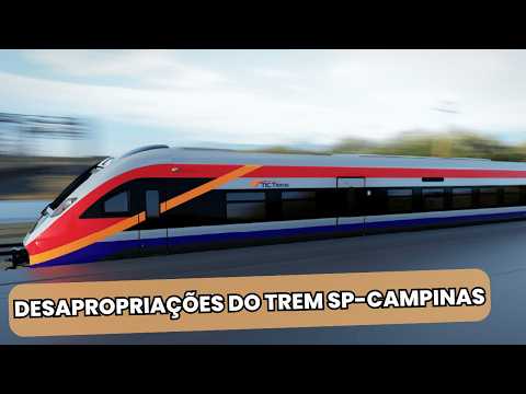 Expropriations and works for the São Paulo-Campinas train line.
