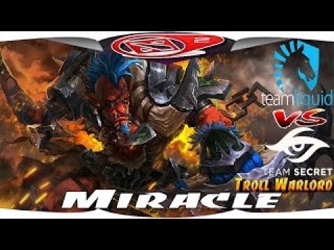 Miracle- [Troll Warlord] Liquid vs Secret Asia Championships 2017 - Dota 2