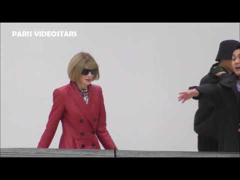 Anna Wintour @ Paris Fashion Week 27 september 2022 show Dior